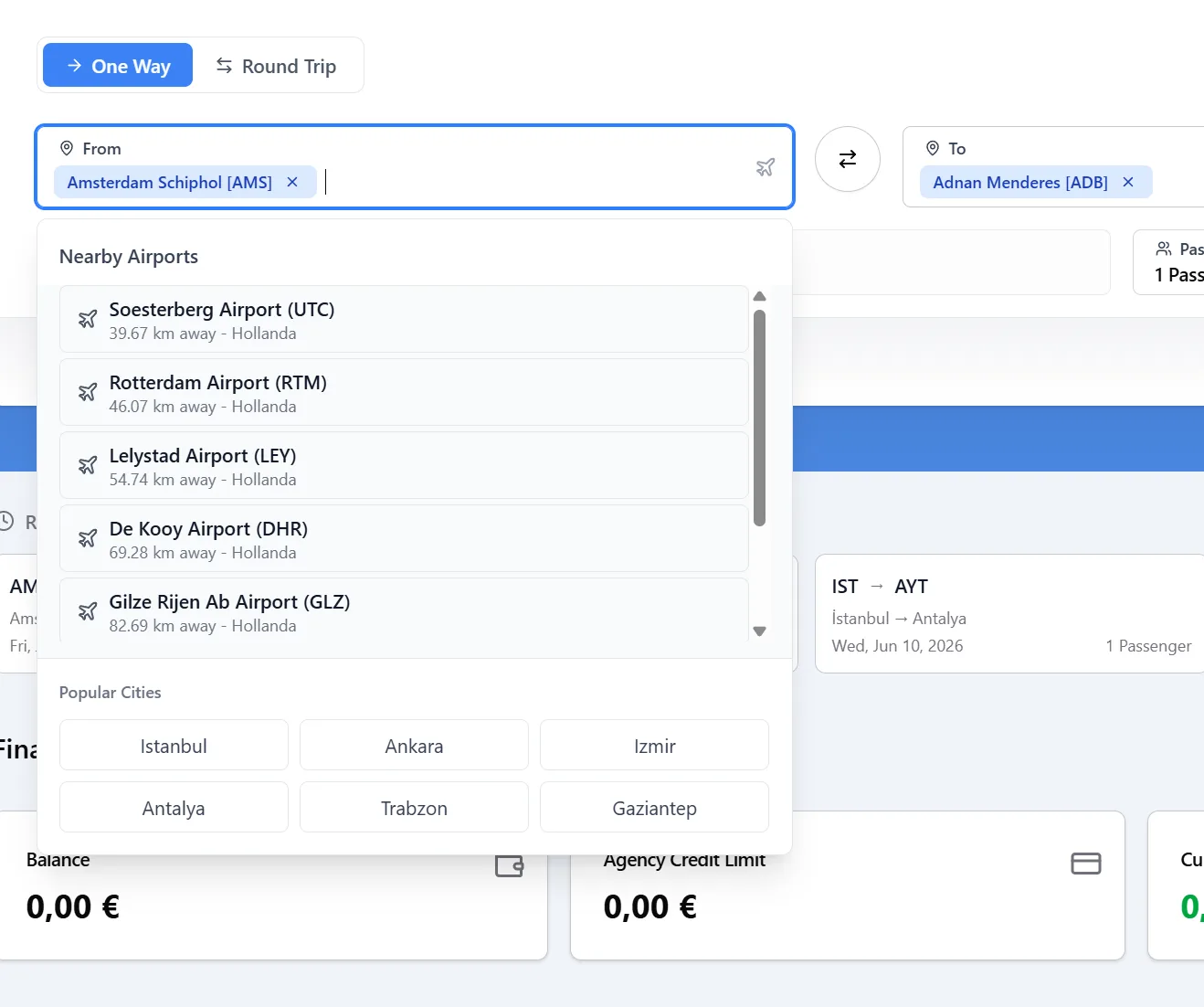 Система Бронирования Рейсов